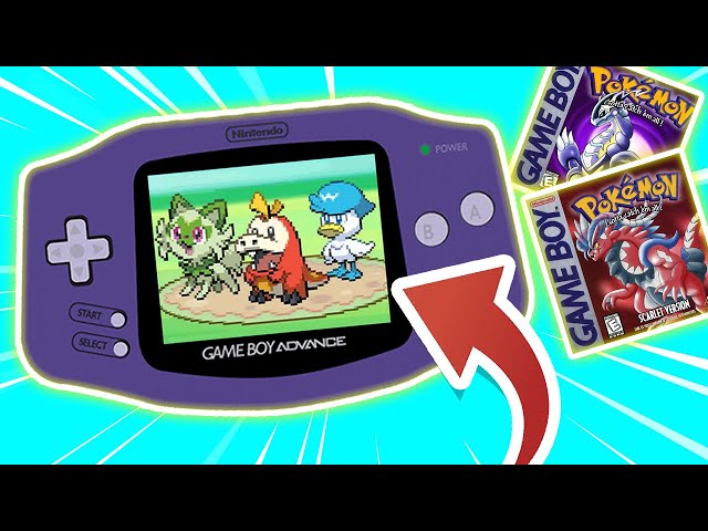 Play Game Boy Advance Pokemon Scarlet & Violet 1.7.2 Online in your browser  