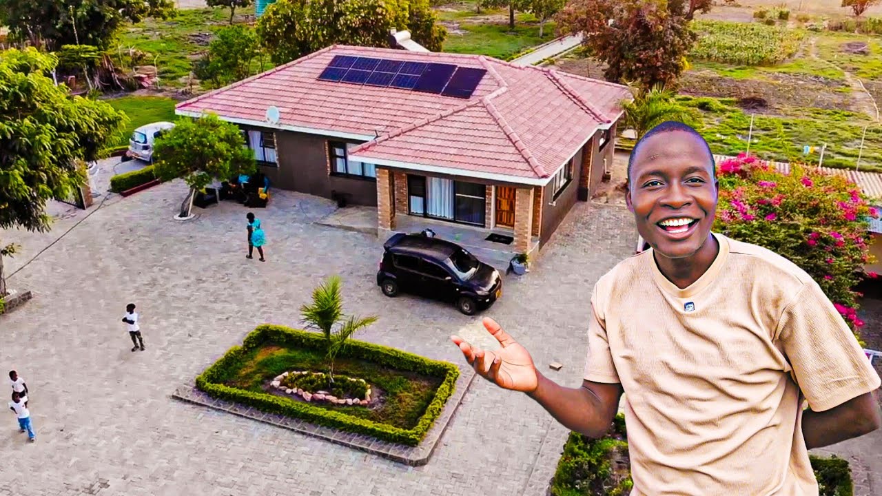 She is in America. But Built a Beautiful Retirement House in the Rural Areas of Zimbabwe