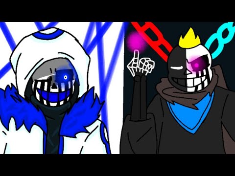 Error404!Sans VS KingOfMultiveres!Sans