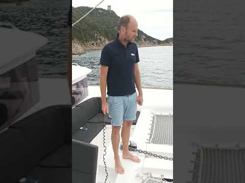 Technique de mouillage sur le Lagoon 450F Lipopette