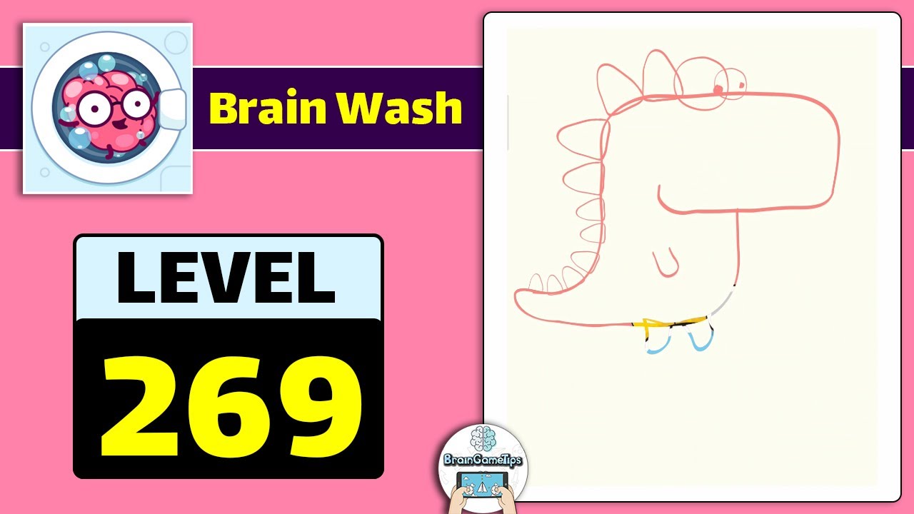 Brain Wash - Puzzle Mind Game - Level 269 Solution