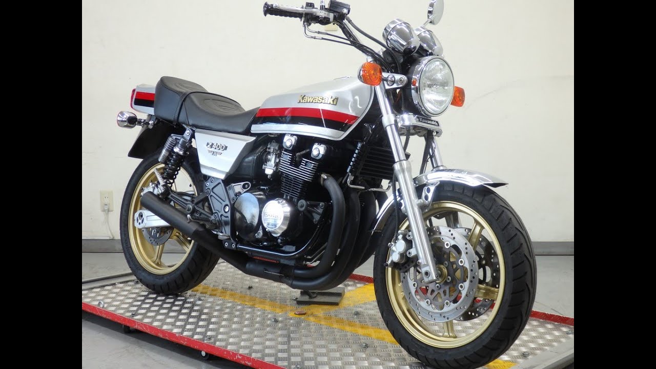 44865 KAWASAKI Zephyr400 FX仕様 始動動画 社外マフラー Exhaust