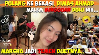 So Sweet Dimas Ahmad Dan Marsha Duet Malem Mingguan Sebelum Ke Bekasi Traktir Tim Makanmakan