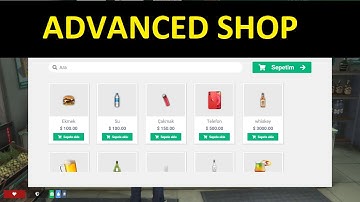 Highly optimized  advanced shops | BEST FİVEM SCRİPT #44 ★ free Download ★
