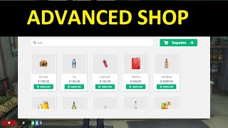 Highly optimized  advanced shops | BEST FİVEM SCRİPT #44 ★ free Download ★