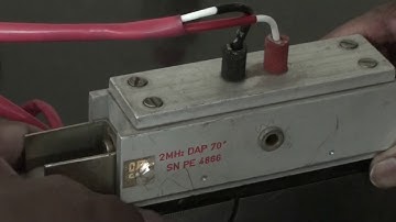 Rail testing calibration for 70 degree