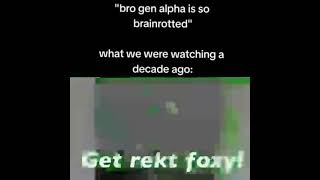 What we were watching a decade ago #mlg #brainrot
