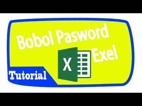 Cara Membuka Proteksi Password Microsoft Office Excel @pbiyan123