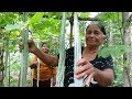 Healthy Village Food ❤ Snake Gourd Curry Prepared in my Village by Mom and Daughter | Village Life