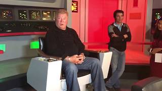 William Shatner at Star Trek: The Original Series Set Tour