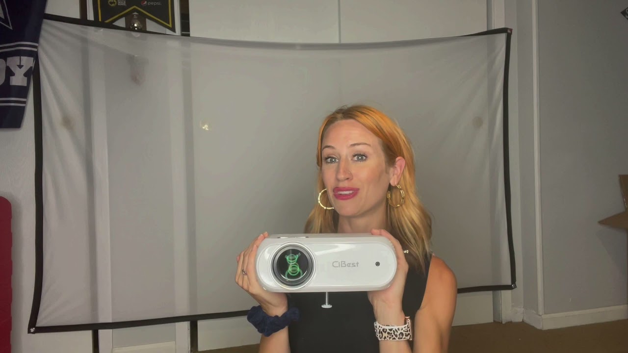 Review of Cibest WiFi Projector Native 1080p, 7500L Movie Projector with High Contrast of 8000:1