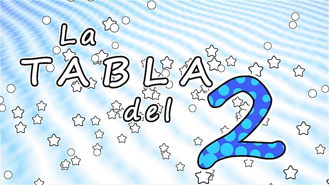 Bajar bolita Pavimentación cancion de las tablas de multiplicar del 2