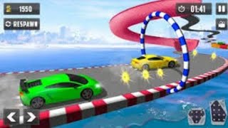 Crazy car driving simulator : impossible sky tracks screenshot 4
