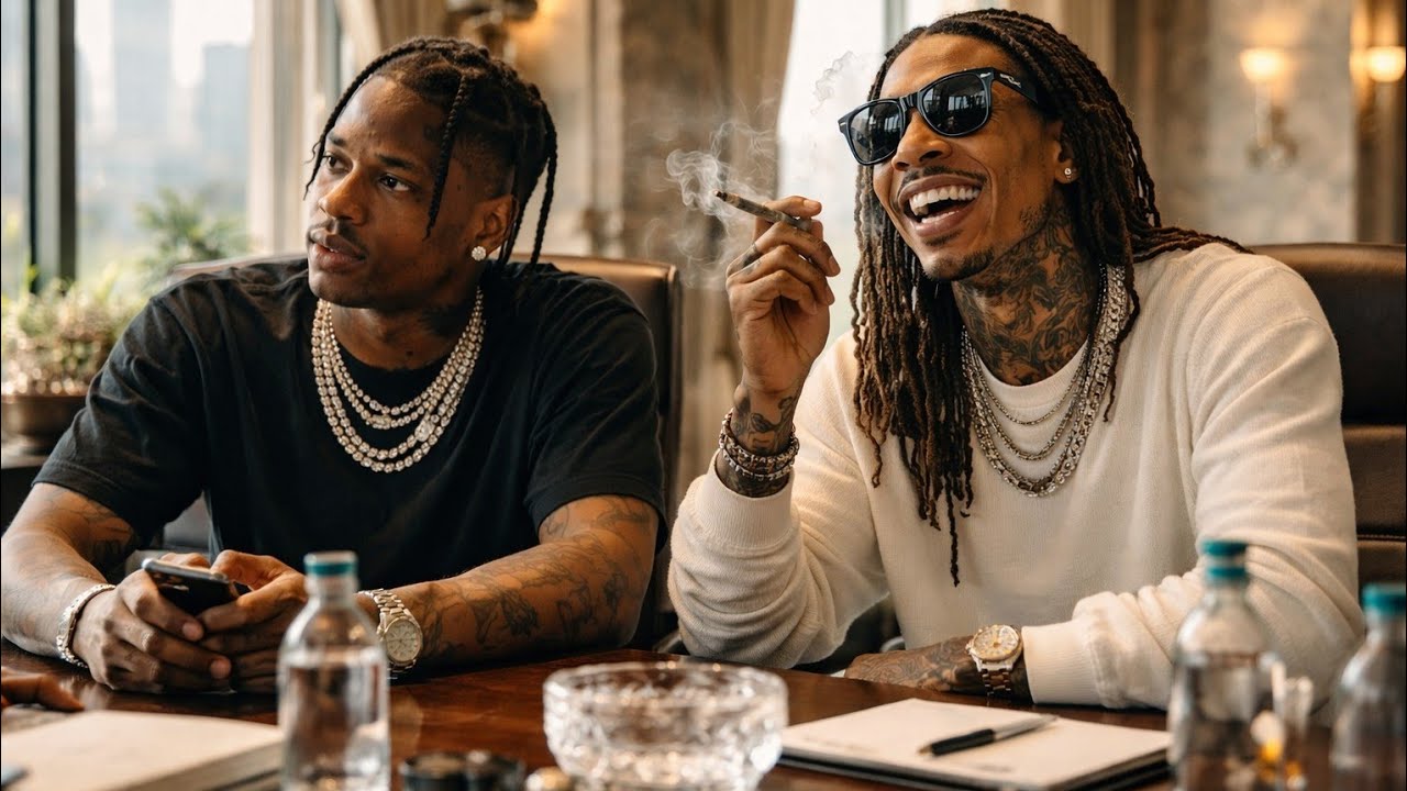 "Travis Scott x Wiz Khalifa -- Purple After Dark (Official Music Video)"