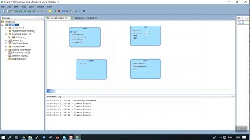 Databaseontwerp (logisch, relationeel, DDL) maken met Oracle SQL Developer Data Modeler