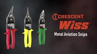 Wiss 9-3/4 in. Compound Action Straight, Left, and Right Cut Aviation Snips  M3R - The Home Depot