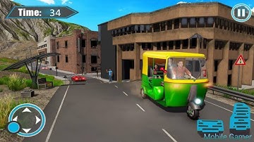Modern Tuk Tuk Auto Rickshaw : Free Driving Games!! Android IOS Gameplay //(part-2)