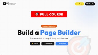 How to build: Drag and Drop Page Builder Vanilla JavaScript part   1