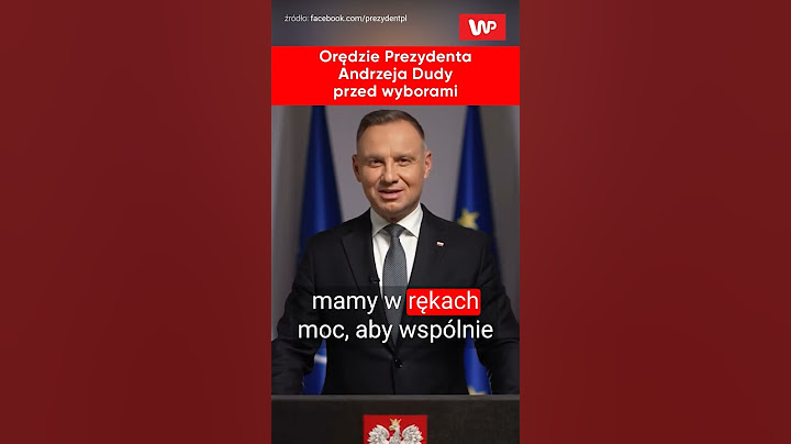 Orędzie Dudy przed wyborami. "Wybierajmy mądrze i odpowiedzialnie" #shorts