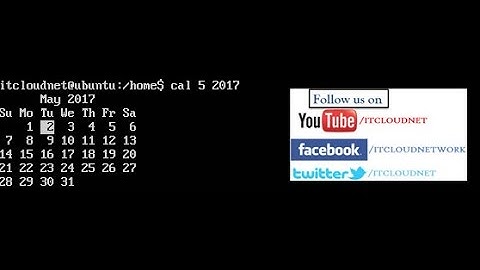 How to Check Date, Help Command, Calendar and How to See Content Screen Wise in Ubuntu, CentOS