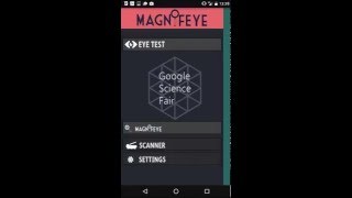 Google Science Fair 2016 - MagnifEYE