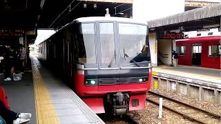 [発車放送字幕付]名鉄3159F 普通伊奈1182ﾚ 国府駅発車