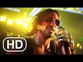 CYBERPUNK 2077 Keanu Reeves Concert Singing Scene Samurai Band