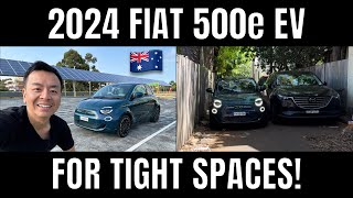 2024 Fiat 500e La Prima EV 42kWh Australia Range Test Handling Review