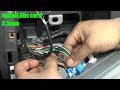 GM Radio removal and Install auxiliary cord to factory radio