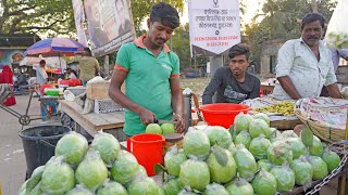 Instant Fresh Masala Guava on the Street | Bangladeshi Street Food