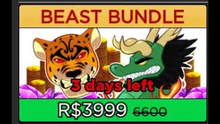 buying beast bundle on blox fruits