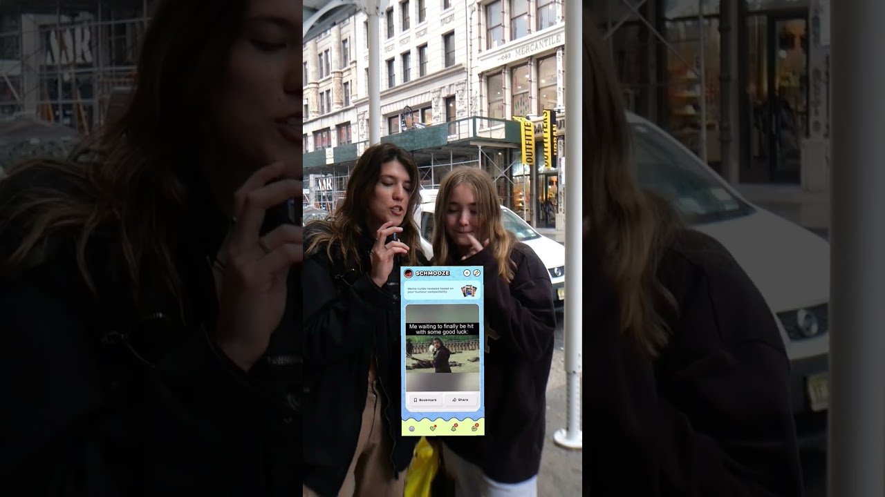 Schmooze: Humor or Looks?