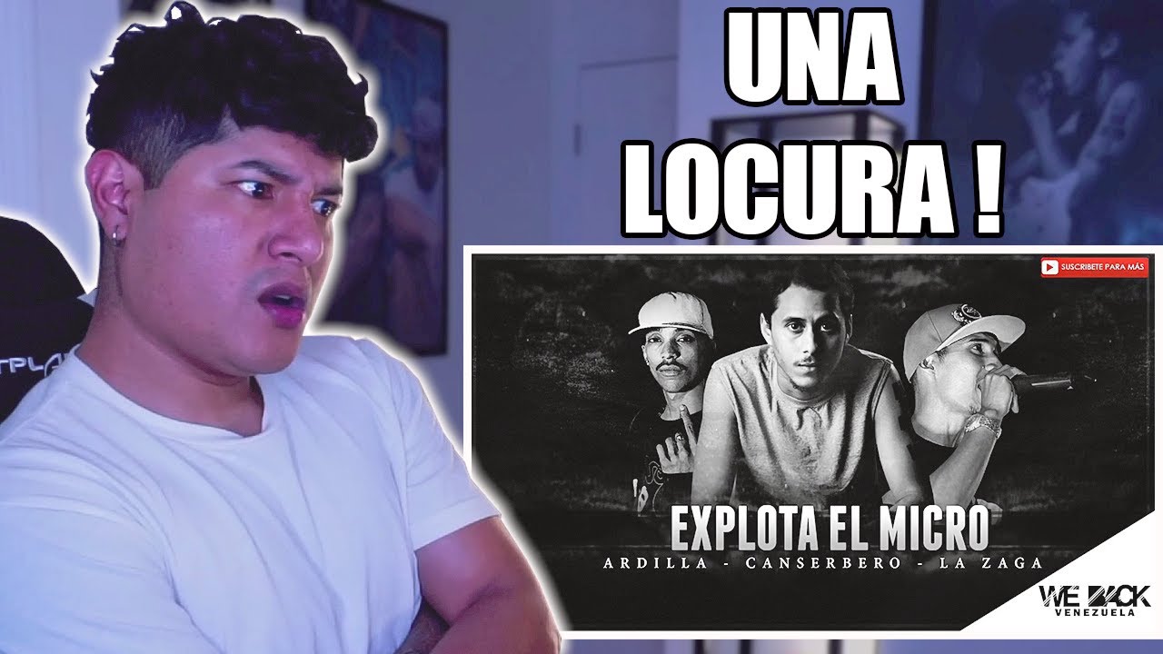 EXPLOTA EL MICRO - Mc Ardilla ft. La Zaga y Canserbero | NazzyNazz REACCION