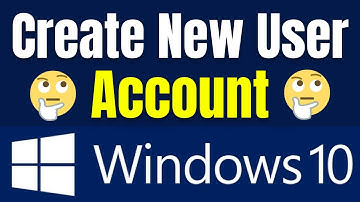 ✅How to Create a NEW User Account on Windows 10 Quickly - ✅Create Guest User Account Windows 10