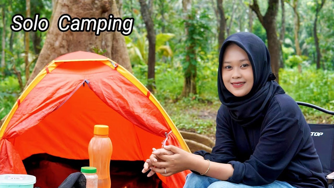 Solo Camping || Masak Nasi Goreng di dalam Hutan@mutiacamping