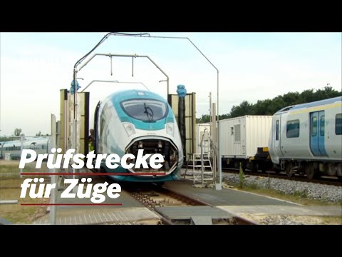 Die erste Runde - Auf der Prüfstrecke für Züge