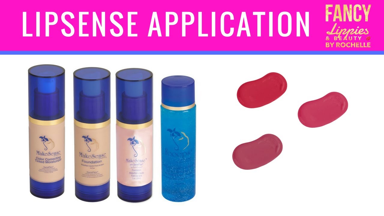 Senegence Makesense Foundation, Tinted Moisturizer & Lipsense Demo