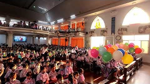 Toàn cảnh lễ khai giảng năm học giáo lý 2020 2021 với chủ đề 