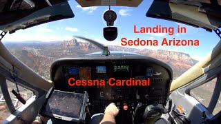 Landing in Sedona Arizona - Cessna 177RG - Part #2