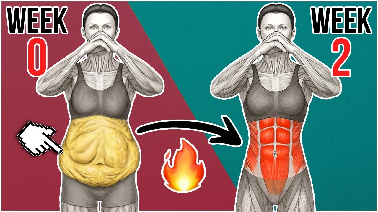 🔥 FLAT Your STOMACH in 14 Days at Home ✅ 30-Min Standing Abs Workout for Women (No Crunches!)