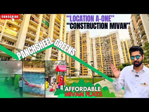 "Mivan Flats In Affordable Price" Panchsheel Greens, Sector-16B, Noida Extension📲9953 880 880 #2bhk
