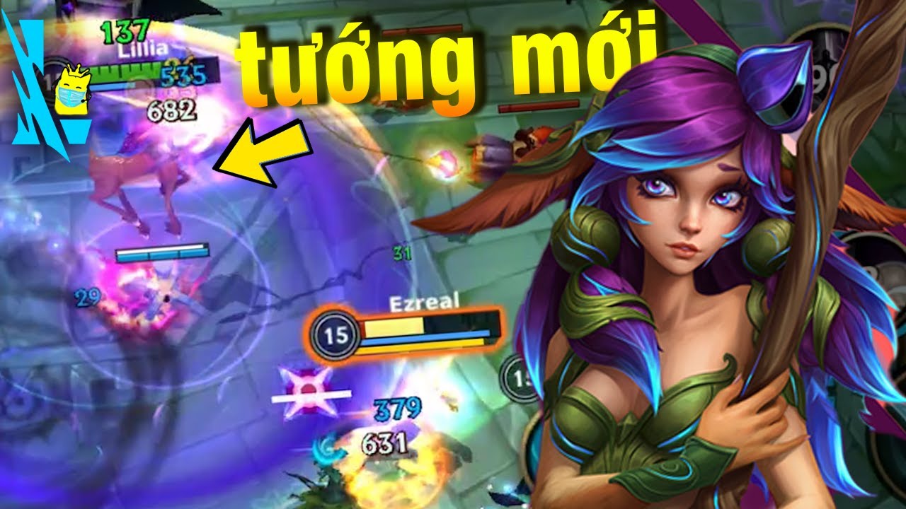 (Tốc Chiến) Review tướng mới Lillia từ best Chóa thành best Nai =))