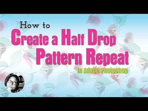 How to Create a Half Drop Repeat in Photoshop | Photoshop Fashion Design