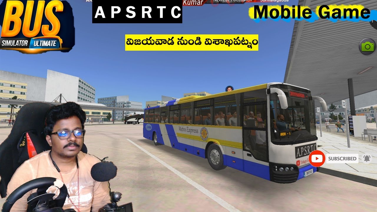 APSRTC Metro Express Vijayawada to Visakhapatnam | Android Bus ...