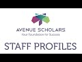 Avenue scholars staff profiles audrey and shohina