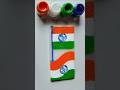 Beautiful Mini indian🇮🇳 flag drawing short video #shortfeed #independenceday #viralvideo #youtube