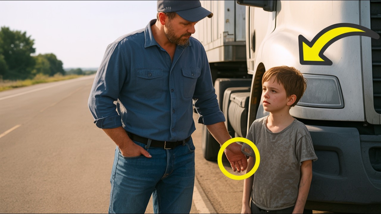 ЖҮКТІ МАШИНА ЖҮРГІЗУШІСІ БЕЙТАНЫСҚА КӨМЕКТЕСЕДІ… БІРАҚ БУЛ ОНЫҢ ЖОҒАЛҒАН ҰЛЫ БОЛДЫ…