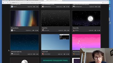 Animating a night sky in CSS. Moon and stars!
