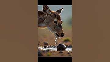 The elephant saved the mango tree from drying up by watering it 😭 #ai #tree #save #water