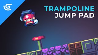 How to Make a Simple Trampoline / Jump Pad in GDevelop 5 - Tutorial